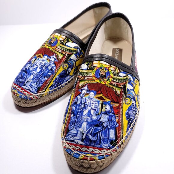 DOLCE & GABBANA TRIBAL ESPADRILLES - Picture 9 of 17